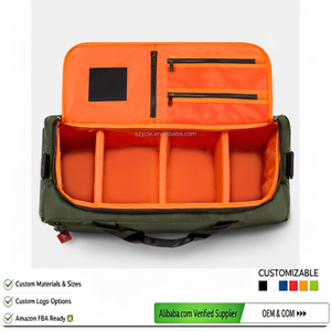 Bolsa Premium para Zapatos, Ropa y Gimnasio, con 3 Compartimentos Ajustables, Bolsa de Viaje Impermeable, Bolsa de Entrenamiento para Gimnasio - Product Image 1