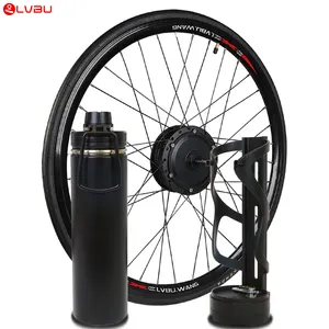 Lvbu kit de conversion ebike 36v 250w 350w 500w electric bicycle gear brushless hub motor rear wheel conversion kit