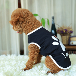 SinSky primavera y verano garra impresión lindo corazón pequeño perro ropa gato perro ropa de verano accesorios para mascotas perro chaleco ropa - Product Image 4