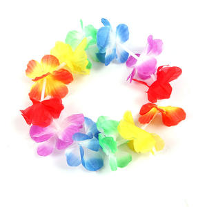 Mode avant budget amical guirlande Bracelet Hula fleur Leis collier hawaïen pour la fête - Product Image 3