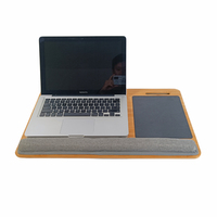 WDF OEM/ODM Base Para Table d'ordinateur portable Support d'ordinateur en bambou Table d'ordinateur portable pour lit multifonctionnel bambou bureau en bois classique WDF1128