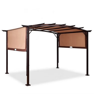 Pergola pliable en vente chaude - Fournisseur d'usine, gazebo de jardin extérieur avec couverture en treillis de vigne - Product Image 2