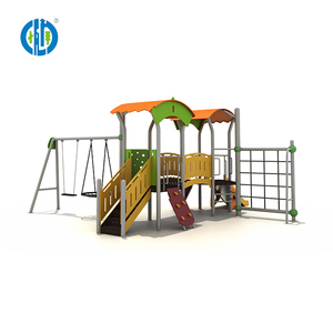 Toptan çocuk modüler yeni çocuklar slayt ve açık oyun alanı ekipmanları salıncak - Product Image 2