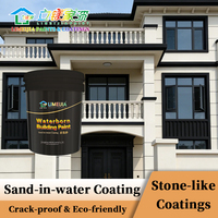 Revêtement sableux à l'eau avec marbre liquide et résistant aux intempéries par Limeijia pour bâtiments commerciaux à prix compétitif