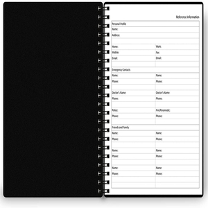 Organiseur d'emploi du temps sans dates, comprenant les arrangements par heure, les points d'<span class=keywords><strong>action</strong></span>, le contenu de suivi, grand classeur d'emploi du temps, carnet de planification - Product Image 3