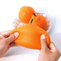 Jouets Squishy Tendance 2026 : Jouet Squishy Géant, Squish Orange Jumbo, Jouets Sensoriels Souples Anti-Stress, Jouet à Presser