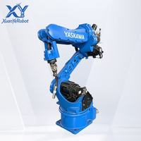 Robot de soudage laser compact à haute vitesse automatique pour petites pales d'hélices avec système de refroidissement par eau et cycle rapide