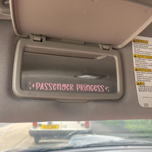 Autocollant de texte de citation positive personnalisé autocollant d'affirmation d'inspiration pour <span class=keywords><strong>passager</strong></span> autocollant pour rétroviseur de voiture autocollant de rétroviseur - Product Image 3