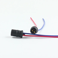 CAR-REFINE T10 168 194 W5W Led Bulb Plugs Conectores T10 LED Bulb Socket W5w Car Auto LED Light Bulb Holder Plug