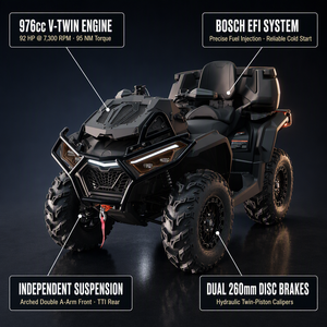 <span class=keywords><strong>Quad</strong></span> 4x4 KAVRED K1000CC Torque Visco 4Lok 2WD 4WD Lock 1000W Essence CE EPA T3B Desert Dune - Product Image 3