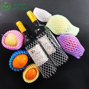 Fruit Cover Foam Mesh Sleeves Protective Netting Sleeve