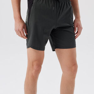Shorts décontractés pour hommes 2026 en polyester avec élasthanne, logo imprimé, poches zippées, logo personnalisé - Product Image 4