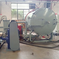 1600 ℃   Four de carbonisation horizontal à haute atmosphère d'argon sous vide avec contrôle précis de la température pour composites en graphite