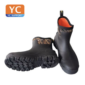 <span class=keywords><strong>Botas</strong></span> de Goma <span class=keywords><strong>para</strong></span> Hombre, Calzado Impermeable <span class=keywords><strong>para</strong></span> <span class=keywords><strong>Lluvia</strong></span>, <span class=keywords><strong>Botas</strong></span> Cortas Resistentes <span class=keywords><strong>para</strong></span> Caza, Jardinería, Trabajos en el Patio y Tareas Generales - Product Image 4