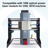Module laser de gravure LASER TREE 80W, puissance optique 10W, tête de routeur CNC, machine de gravure et de fraisage CNC, découpeuse de bois, kit complet