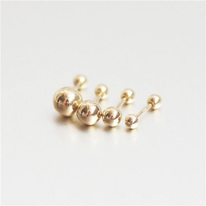 ROXI Petites boucles d'oreilles piercing en argent S925 avec filetage à vis, pour cartilage d'oreille, usage quotidien - Product Image 2