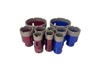 Foret diamanté brasé sous vide M14 pour perçage à sec et humide de carreaux de porcelaine, marbre, granit, béton et maçonnerie