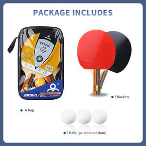 Longues raquettes <span class=keywords><strong>de</strong></span> Tennis <span class=keywords><strong>de</strong></span> Table personnalisées <span class=keywords><strong>de</strong></span> haute qualité, bon ensemble <span class=keywords><strong>de</strong></span> balles <span class=keywords><strong>de</strong></span> <span class=keywords><strong>Ping</strong></span>-<span class=keywords><strong>Pong</strong></span> en bois - Product Image 2