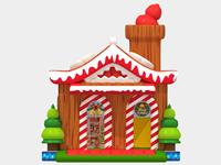 Glissière gonflable de château de videur de cavalier d'enfants de videur gonflable de Noël combinée pour la partie