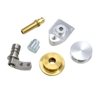 Pièces de robot usinées par CNC en aluminium, acier inoxydable, laiton, cuivre pour l'automobile, la moto, le médical, les machines industrielles