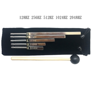 Ensemble de diapasons scientifiques à 5 fréquences, 128-2048 Hertz, outil d'expérimentation sur les vibrations sonores, vente en gros - Product Image 1