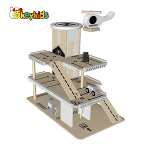 Jouet en bois pour enfants, <span class=keywords><strong>garage</strong></span> de parking, jeu <span class=keywords><strong>interactif</strong></span>, nouveau design,, - Product Image 3