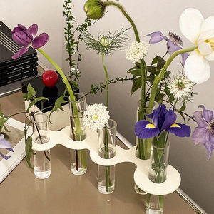 <span class=keywords><strong>Vase</strong></span> hydroponique Transparent en acrylique, <span class=keywords><strong>vase</strong></span> à <span class=keywords><strong>tube</strong></span> en acrylique, décoration de la maison, <span class=keywords><strong>vase</strong></span> à fleurs - Product Image 1