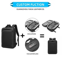 Sac à dos d'affaires personnalisé OEM avec port USB, imperméable, antivol, en tissu Oxford, pour les acheteurs en gros