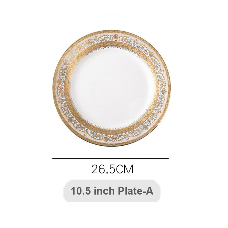 10 pouces Plate-A