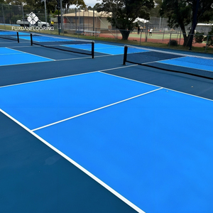 Interior Durable PVC Pickleroll Court Floor Voleibol Bádminton y Baloncesto Pickleball PVC Court Flooring - Product Image 5