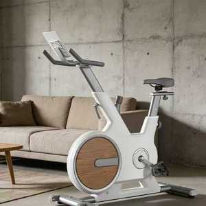 Proveedor Profesional de Equipos de Fitness al por Mayor, Bicicleta de <span class=keywords><strong>Spinning</strong></span> de Alta Calidad con <span class=keywords><strong>Bluetooth</strong></span> y APP Opcional, Capacidad de Carga de 140 kg - Product Image 2