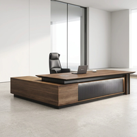 Mesa de la oficina del gerente mesa de la oficina del nuevo diseño escritorio de la oficina muebles comerciales modernos escrito