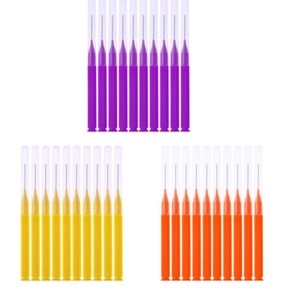 Braces Brush for Cleaner Interdental Brush <b>Toothpick</b> Dental Flossing Head Oral Hygiene Flosser Tooth Cleaning Tool (Light Blue, - Product Image 5