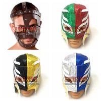 Masques de cosplay pour le visage et la tête pour Halloween, pour Mick Foley, Rey Mysterio, Lucha Libre, déguisements de fête, accessoires de costume, jeu, masque de lutte maléfique