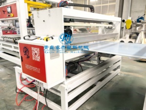 Ligne d'extrusion de feuilles de porte en PVC / Machine de fabrication de plaques de porte en WPC massif / Ligne de production - Product Image 6