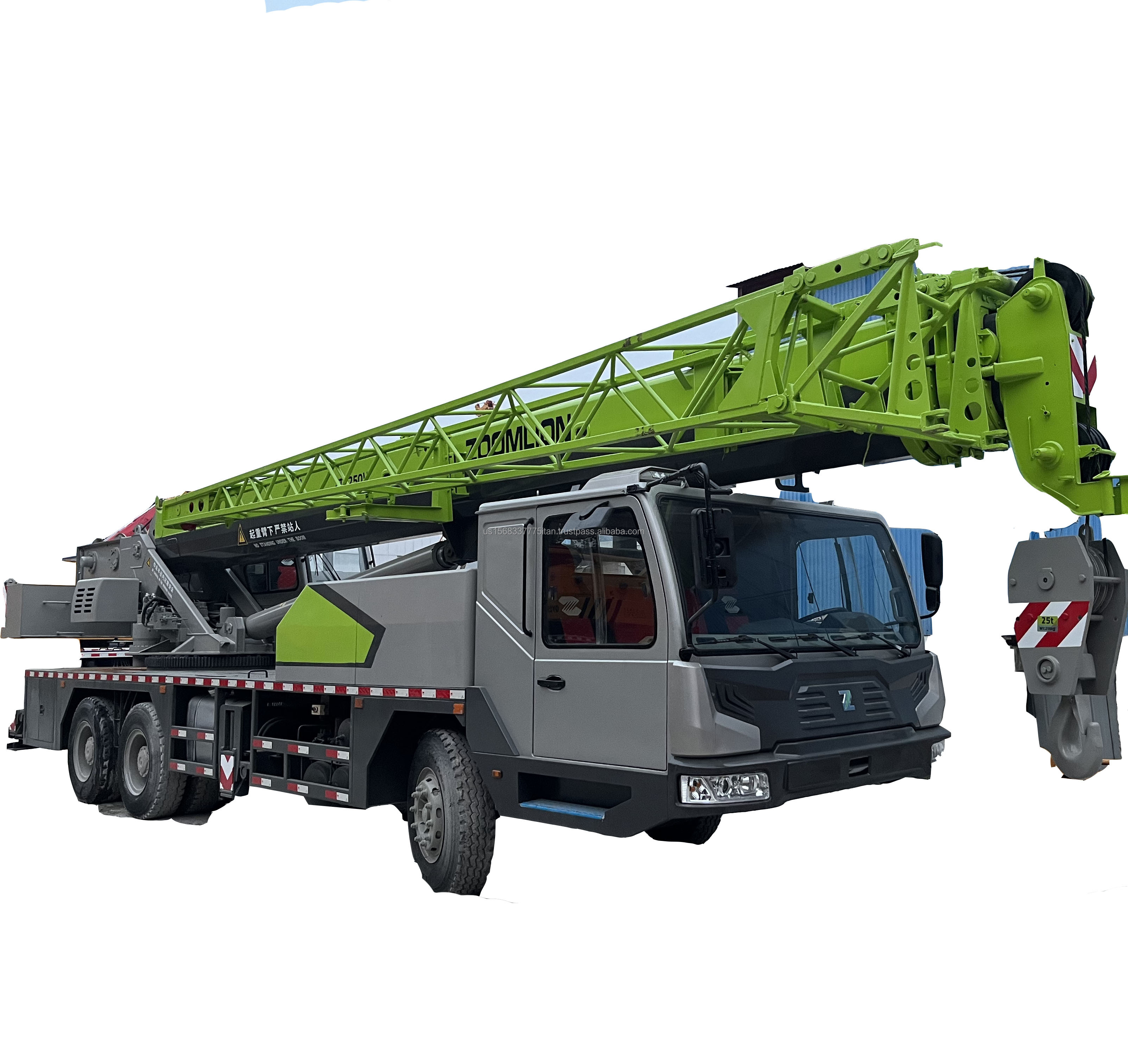 Used ZOOMLION 25 Ton Used Mobile Crane Used Machine Truck Crane ZTC250 Good Quality and Low Price 25Tons Crane