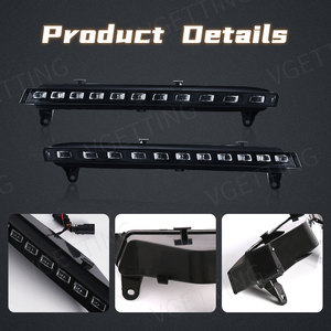 Parachoques delantero para coche, Luz Led DRL de circulación diurna, antiniebla, impermeable, 4L0953041 4L0953042, para <span class=keywords><strong>Audi</strong></span> <span class=keywords><strong>Q7</strong></span>, 2006, 2007, 2008, <span class=keywords><strong>2009</strong></span> - Product Image 2