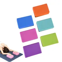 Brique de yoga en mousse EVA recyclée écologique à haute densité pour exercices de yoga et de Pilates