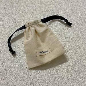 Cheap Price Biodegradable Cotton <b>Drawstring</b> <b>Pouch</b> High Quality 100%Organic Cotton Dust <b>Pouch</b> with Label - Product Image 1