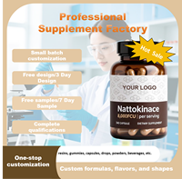 Complément de Nattokinase OEM 8 000 FU par Portion, 240 Capsules Végétales, Force Maximale, Enzyme et Soutien Cardiaque