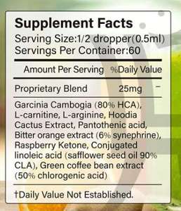 Fabricante Etiqueta Privada oral líquido desintoxicación apetito reducción aceite esencial dieta gotas para hombre mujer <span class=keywords><strong>productos</strong></span> para perder peso - Product Image 4