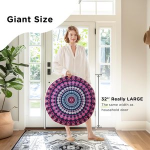 Thiền tầng vòng lớn gối chỗ ngồi Bộ nhớ bọt Bohemian Mandala vòng tròn đệm cho lò sưởi ngoài trời Yoga phòng khách - Product Image 4