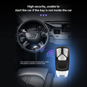 Système d'entrée sans clé EASYGUARD compatible avec AUDI avec bouton de démarrage OEM d'usine et télécommande Comfort Access AU - Product Image 6