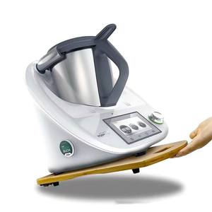Plateau coulissant de haute qualité en bois pour appareil de cuisine avec roulettes à roulement fluide pour <span class=keywords><strong>Thermomix</strong></span> TM6 <span class=keywords><strong>TM5</strong></span> - Product Image 5