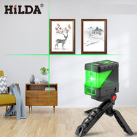 360 niveau Laser chine niveau de faisceau professionnel Laser 2 lignes niveaux Laser rotatifs extérieur Mode intérieur trépied support