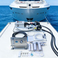 Machine de dessalement d'eau de mer compacte et modulaire 700L/D, système de production d'eau potable portable pour yacht, bateau, navire, île