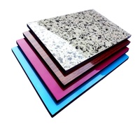 Marbre Revêtement Alucobond Panneau Composite En Aluminium 1220x2440mm ACP/ACM Feuille
