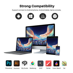 Tableta de Dibujo Digital <span class=keywords><strong>HUION</strong></span> Kamvas Pro <span class=keywords><strong>13</strong></span> 16 (2.5K) con Pantalla Laminada Completa - Product Image 6