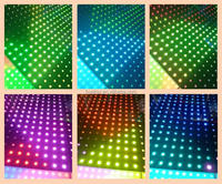 HUALI Télécommande sans fil DMX Magnet Digital Pixel LED Dance Floor Tile Danc LED Floor