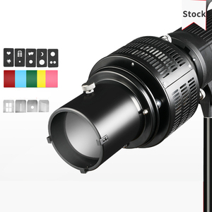 Photographie Spot <span class=keywords><strong>Snoot</strong></span> Conical Bowens Mount <span class=keywords><strong>Snoot</strong></span> Với Thẻ Hiệu Ứng Bộ Lọc Màu - Product Image 2